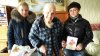 Обучающиеся поздравили с днем рождения старейшего работника, ветерана ВОВ Белоусова Аркадия Николаевича