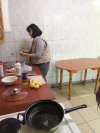 В нашем общежитии стало доброй традицией проводить практические занятия: «Приготовление вкусных блюд». На этот раз девушки под руководством воспитателя Орловой Н.В. приготовили картофель в сливочной заливке.
