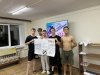 В преддверии Дня Физкультурника ребята нарисовали стенгазету, символизирующую ЗОЖ.